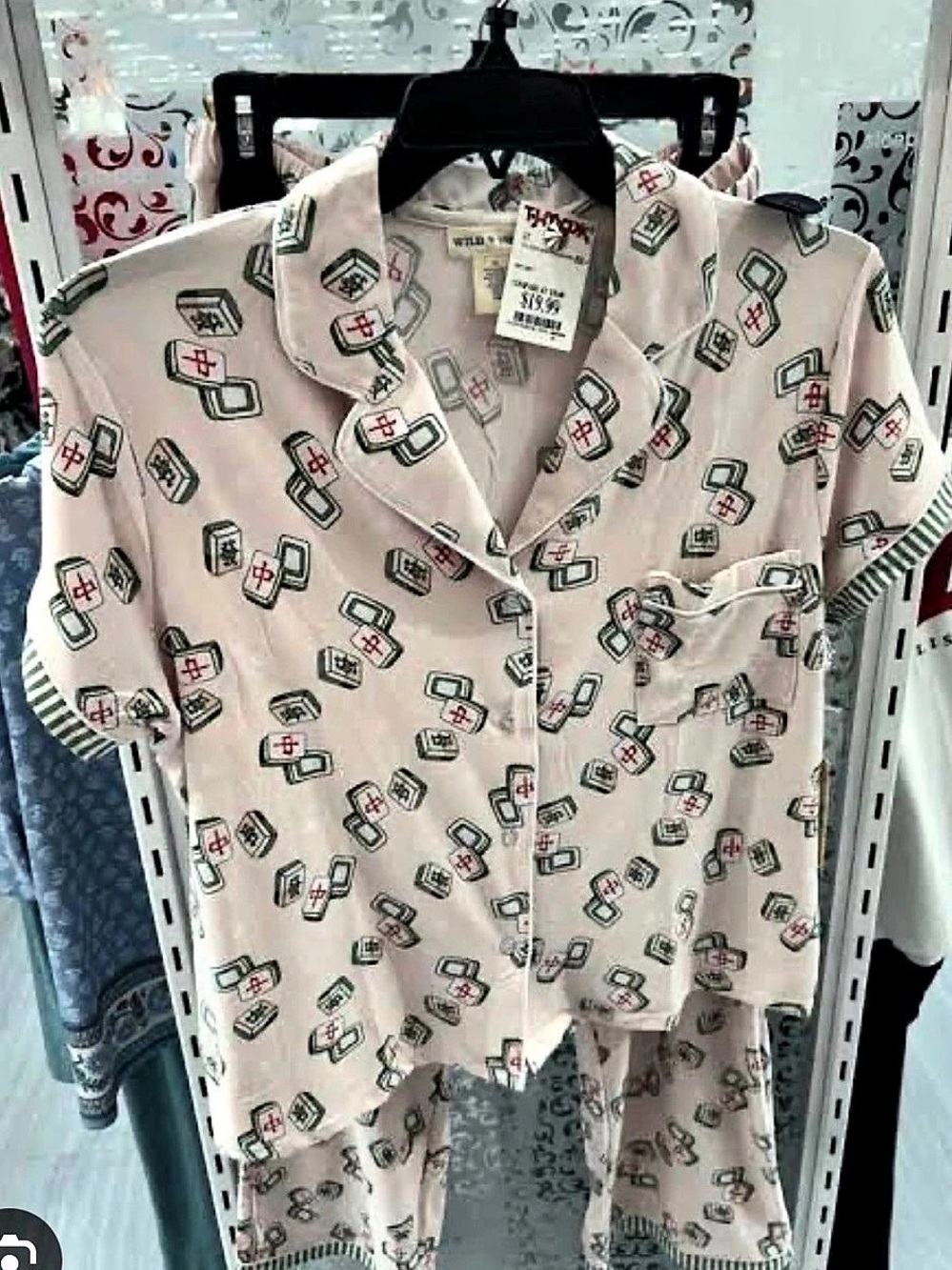 Wild & Indigo Mahjong Pjs